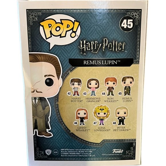 NWOT Funko Pop Harry Potter 45 Remus Lupin Collectible Vinyl Figure - Picture 3 of 7